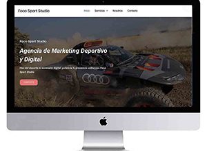 diseño de páginas web y gestión de redes sociales para pilotos y equipos de rally